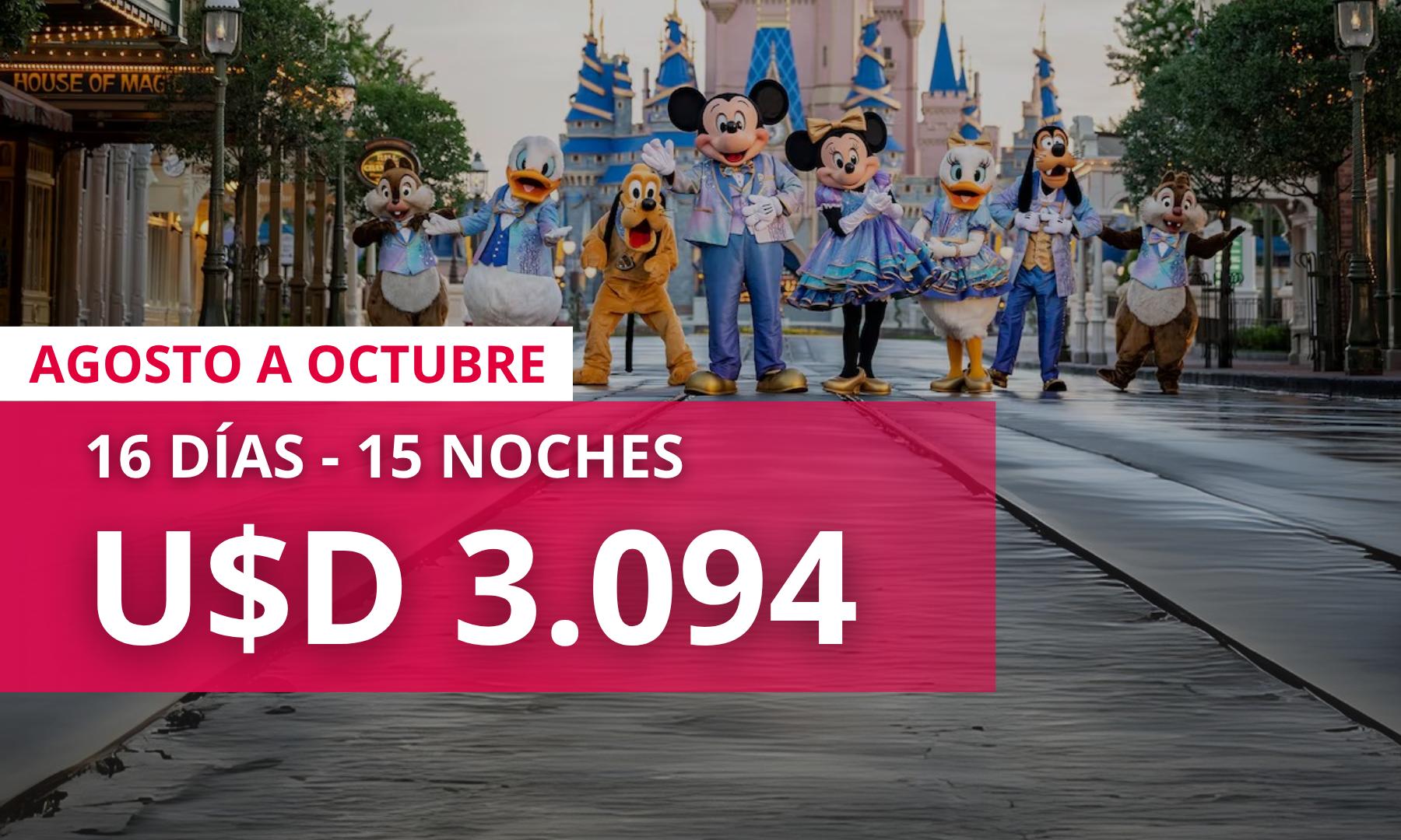Disney + Universal + Miami